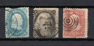 1861-67 United States (Canceled, CV $90)