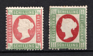 1873 Heligoland, Germany (CV $150)