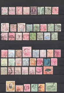 British Colonies Collection (2 Scans, Canceled)