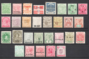 British Colonies (Group of Stamps)
