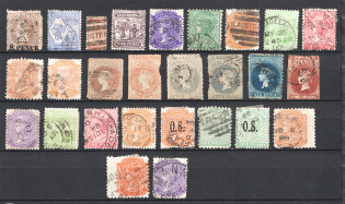 South Australia, British Colonies (Group of Stamps, Canceled)