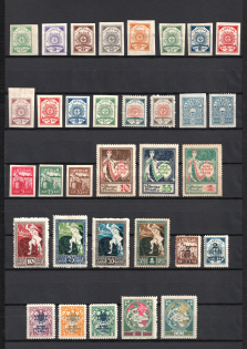 1918-39 Latvia (2 Scans, Full Sets, MNH/MH)