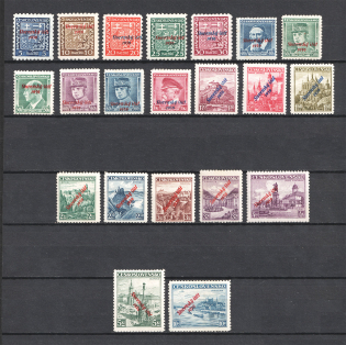 1939 Slovakia (Mi. 1-22, Signed, Full Set, CV $540)