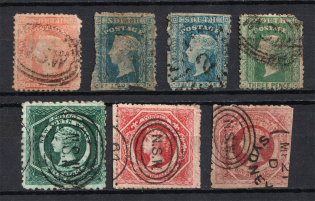 1860-72 New South Wales, British Colonies (Canceled, CV £140)