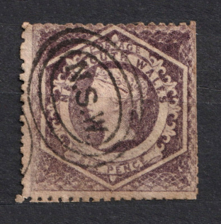 1860-72 5p New South Wales, British Colonies (Canceled, CV £40)