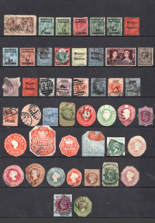 Great Britain (Group of Stamps, Canceled)