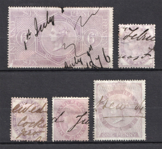 Revenue Non-Postal, Great Britain (Canceled)