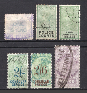 Revenue Non-Postal, Great Britain (Canceled)