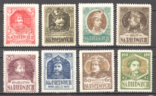 1917 Poland Non-Postal Stamps Polish Kings