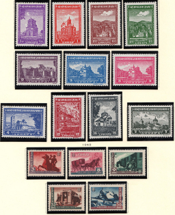 1942-43 Serbia Reich Occupation (Full Sets, MNH)