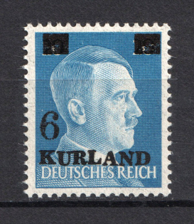 1945 6/20pf Occupation of Kurland, Germany (MNH)