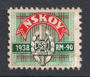 1939 National Socialist War Victim's Care `Nskov`, Germany