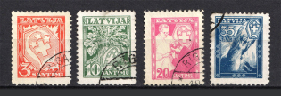 1936 Latvia (Full Set, Canceled, CV $30)