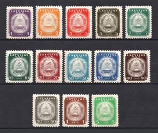 1940 Latvia (Full Set, CV $50, MNH/MLH)