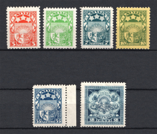 1929-32 Latvia (Full Set, CV $100)