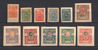 1919 Denikin Army, Russia Civil War (Imperforated, Full Set)