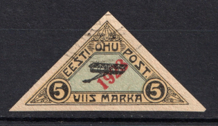 1923 5m Estonia Airmail (Canceled, CV $50)
