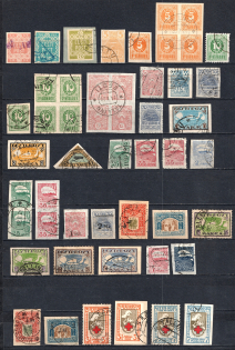 1918-40 Estonia (3 Scans, Group of Stamps, Canceled)