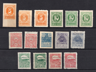 1919-20 Estonia (Group of Stamps, MH/MNH)