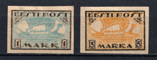 1919-20 Estonia (Full Set, CV $10)