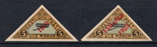 1923 Estonia Airmail (Signed, Full Set, CV $60)