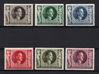 1943 Third Reich, Germany (Full Set, CV $20, MNH)