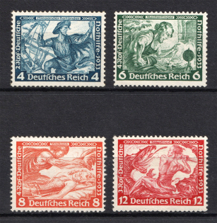 1933 Third Reich Wagner, Germany (Perf 14, CV $120, MNH)