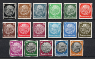 1933-36 Third Reich, Germany (Full Set, CV $90, MNH/MLH)