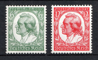 1934 Third Reich, Germany (Full Set, CV $140, MNH)
