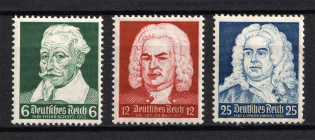1935 Third Reich, Germany (Full Set, CV $20, MNH/MLH)