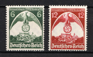 1935 Third Reich, Germany (Full Set, CV $30, MNH)