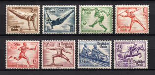 1936 Third Reich, Germany (Full Set, CV $30)
