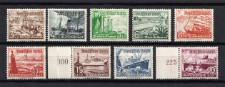 1937 Third Reich, Germany (Full Set, CV $140, MNH/MLH)