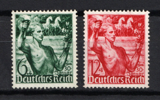 1938 Third Reich, Germany (Full Set, CV $30, MNH)