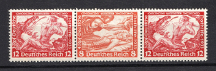 1933 Third Reich, Germany (Se-tenant, CV $120, MNH)