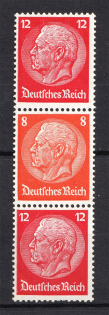 1933 Third Reich, Germany (Se-tenant, CV $90, MH/MNH)