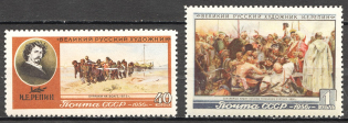 1956 USSR 25th Anniversary of the Death of Repin (Full Set, MNH)