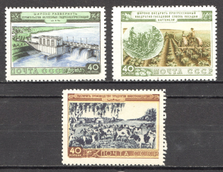 1954 USSR The Agriculture in the USSR (Full Set, MNH)