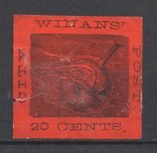 20c `Winans` City Post, USA, Local