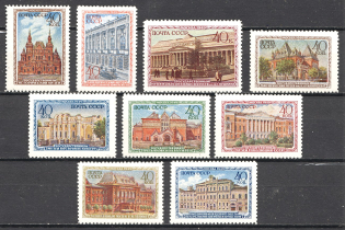 1950 USSR Museums of Moscow (Full Set, MNH)