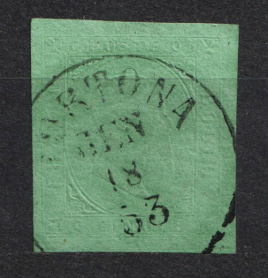1853? 5c Sardinia, Italy (Canceled)