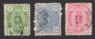 1875-82 Finland (Canceled, CV $140)