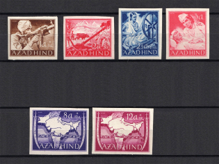 1943 Reich Indian Legion, Germany (Imperforated, MNH)