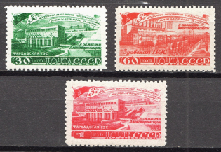 1948 USSR Five-Year Plan in Four Years Electrification (Full Set, MNH)
