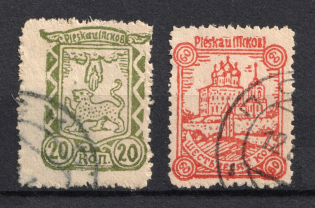 1942 Occupation of Pskov, Germany (Full Set, Canceled, CV $30)