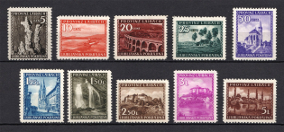 1945 Occupation of Ljubljana, Germany Airmail (CV $20)