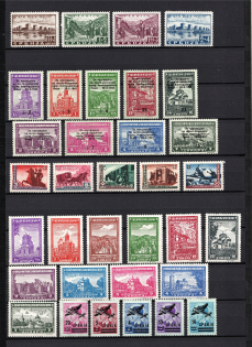 1941-43 Occupation of Serbia, Germany (2 Pages, Full Sets, CV $100, MNH/MH)