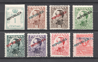1931 Barcelona, Spain (Signed, Full Set, CV $20)