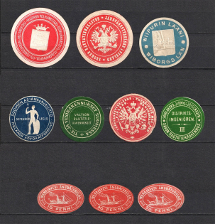 Finland Mail Seal Label