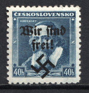 1938 40h Occupation of Rumburg Sudetenland, Germany (Signed)